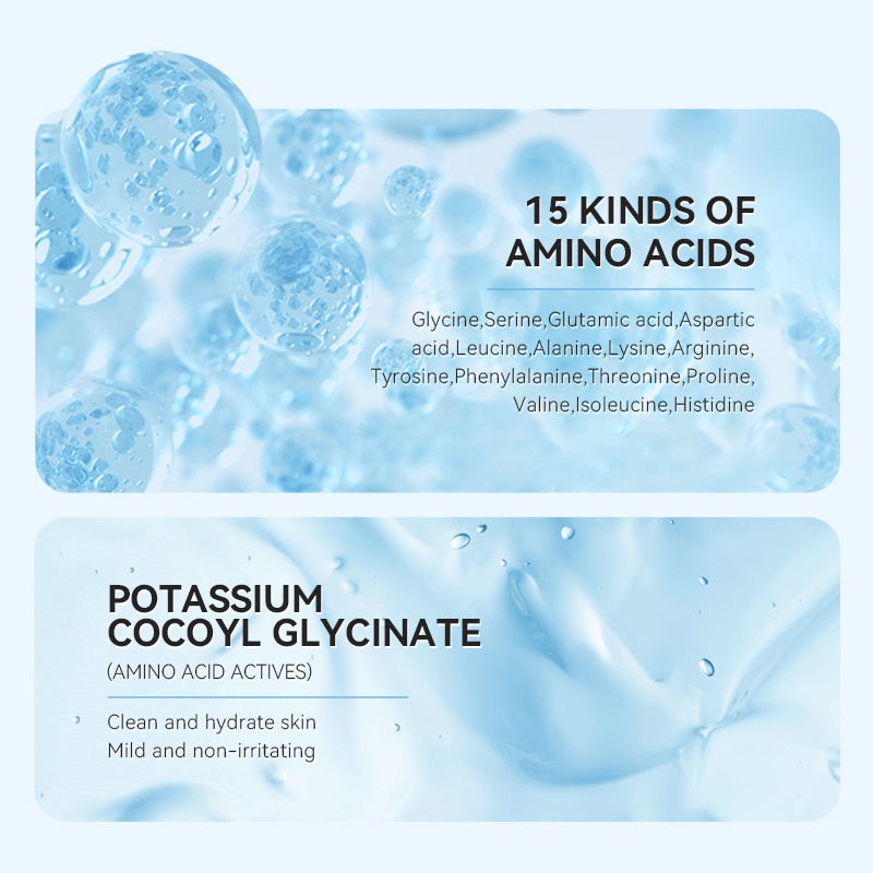 LAIKOU Milk Mousse Cleansing Foam Meratakan Warna Kulit Pembersih Mengontrol Minyak 120ml