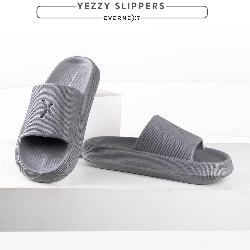 STOK TERBARU Evernext - Sandal Slippers Pria Yezzy Slip On Slippers Sandal Selop Pria Wanita Sandal 