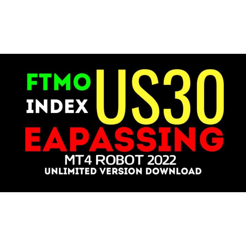 EA Passing untuk prop firm trading us30