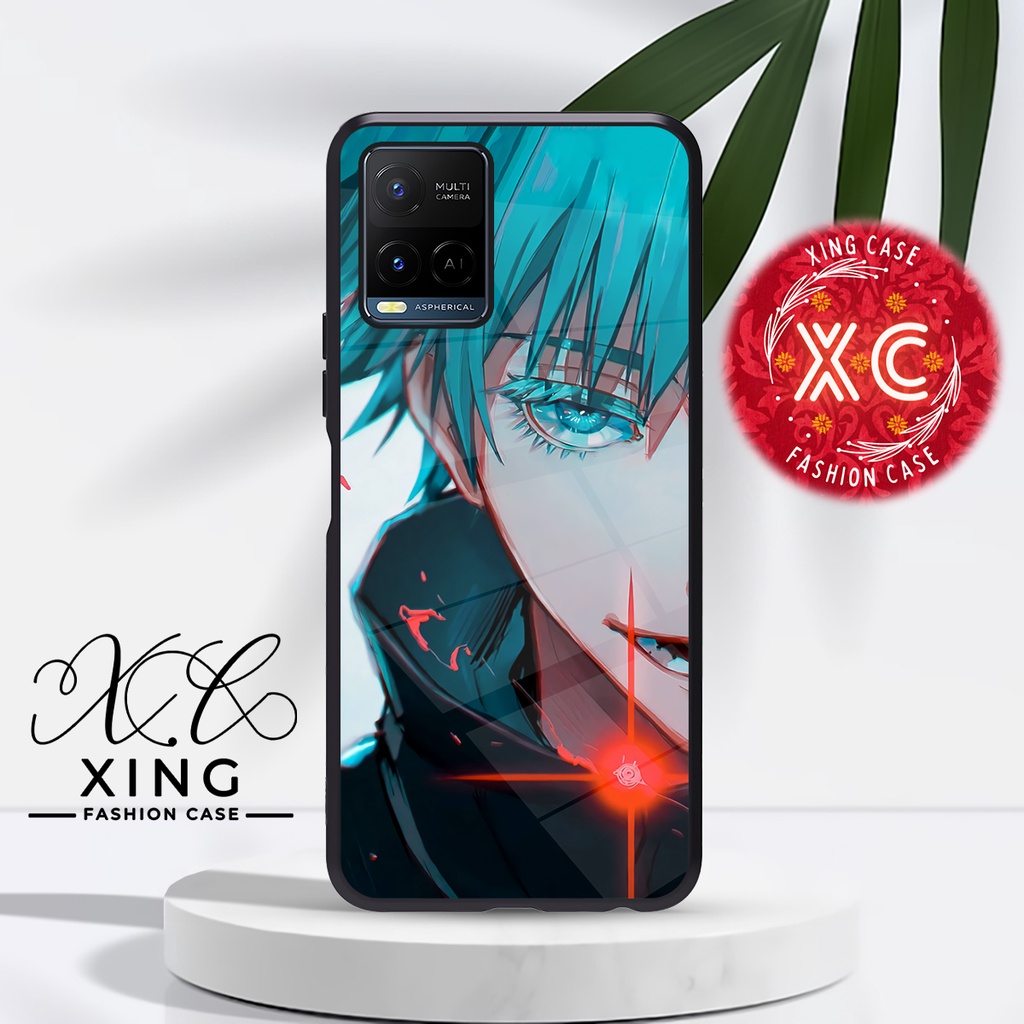 |AN18| XING CASE HP VIVO Y21 Y21A Y21E Y21S Y21T Y32 Y33T Y33S GLOSSY KILAU EFEK KACA | REQUEST CASE