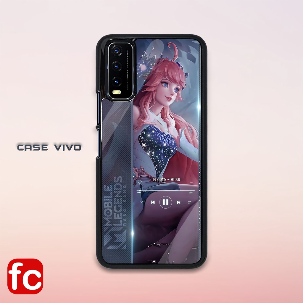 Case Glossy HD Vivo Y12s Y20 Y20S G Y20i Y20T Y12A [FR48] Anime ML Mobile Legends Pic HD Casing Kila