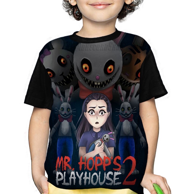 Kaos Mr Hopps Baju Anak Laki Laki Perempuan Pakaian 1 12 Tahun Anime Game 3D 10713