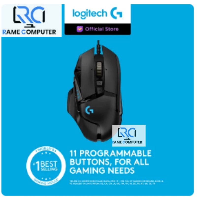 Logitech G502 HERO High Performance Mouse Gaming Wired RGB