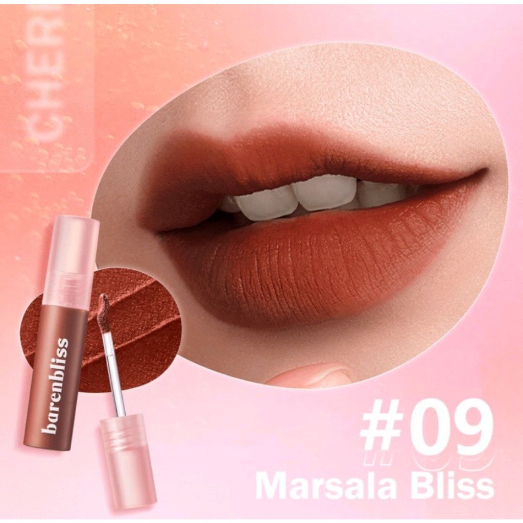 BARENBLISS LIP VELVET KOREA LIP CREAM / LIPSTICK BARENBLISS CHERRY