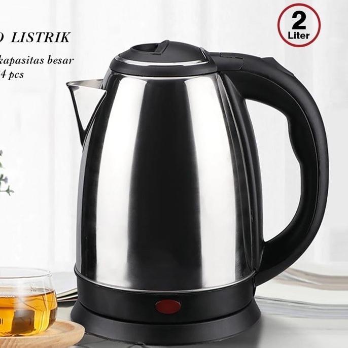 ➳ TEKO LISTRIK SQRS 2 LITER HIGH QUALITY/TEKO PEMANAS AIR/TEKO LISTRIK MURAH/ALAT PEMANAS AIR/PEMANA