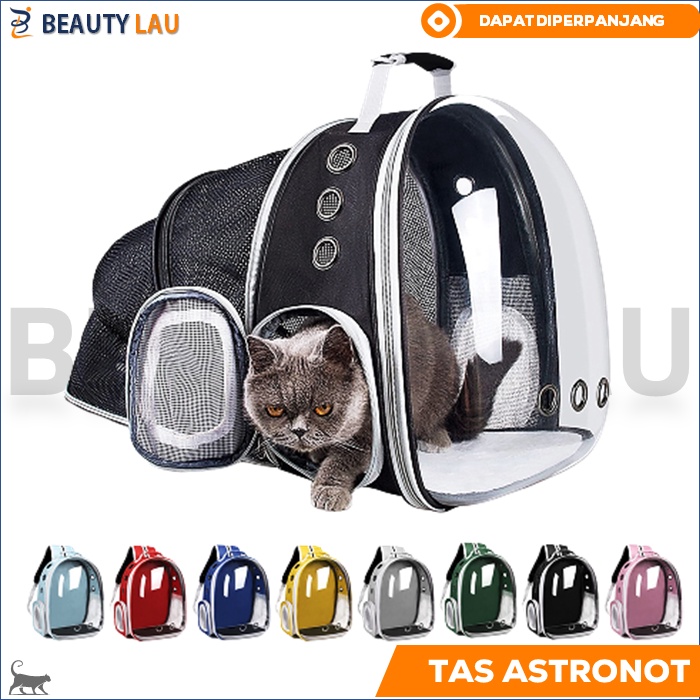 TAS RANSEL KUCING ANJING ASTRONOT DIPANJANGIN TRANSPARAN PET CARRIER TRAVEL BACKPACK BAG PET CARGOTAS RANSEL KUCING ANJING ASTRONOT DIPANJANGIN TRANSPARAN PET CARRIER TRAVEL BACKPACK BAG PET CARGO