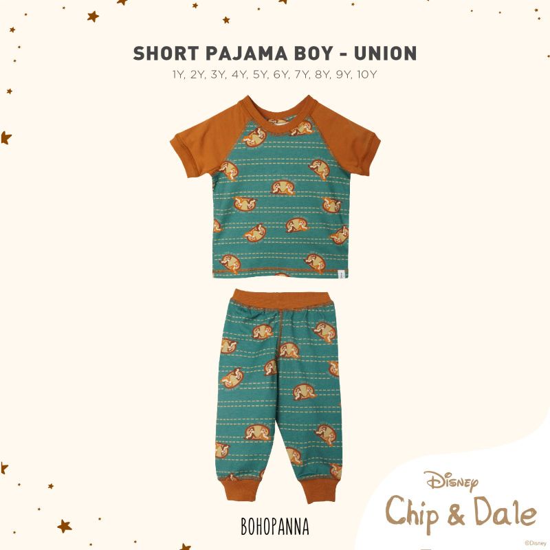 BOHOPANNA Short Pajama Boy - Piyama Anak