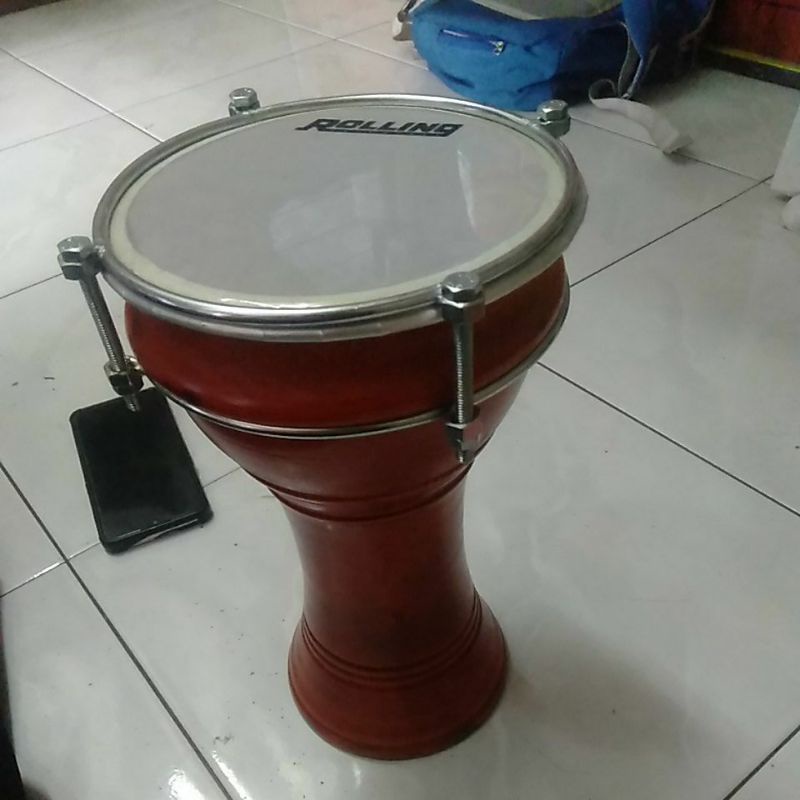 Dumbuk Pinggang Marawis 8 inc