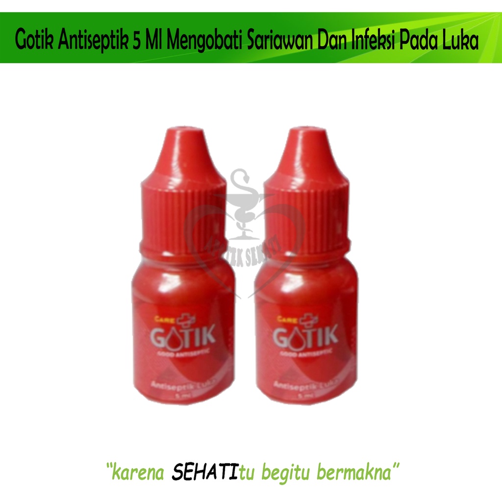 Gotik Antiseptic Mengatasi Bibir Sariawan