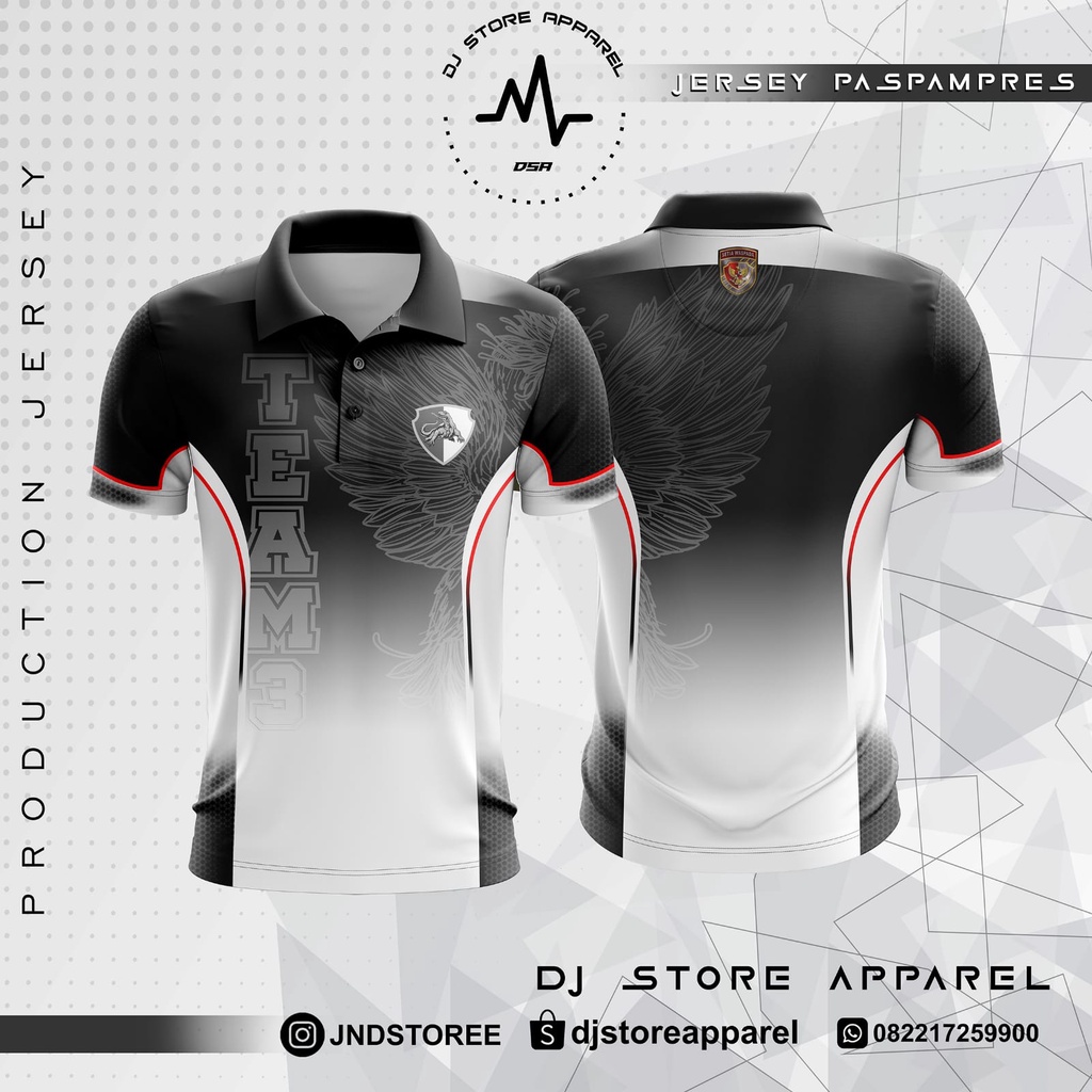 JERSEY PASPAMPRES | JERSEY PASPAMPRES SATUAN | JERSEY PASPAMPRES CUSTOM | BAJU PASPAMPRES | BAJU PAS