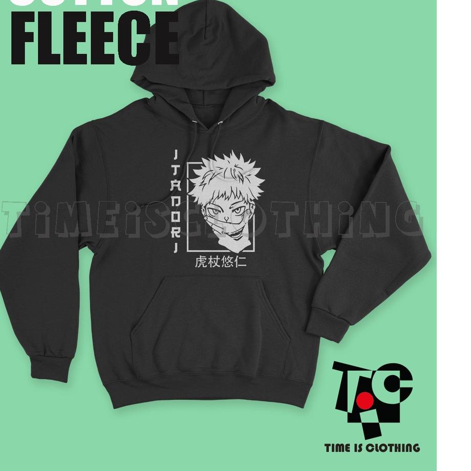 Baru Hoodie ITADORI YUUJI JUJUTSU KAISEN ANIME SWEATER JEPANG JAKET DISTRO