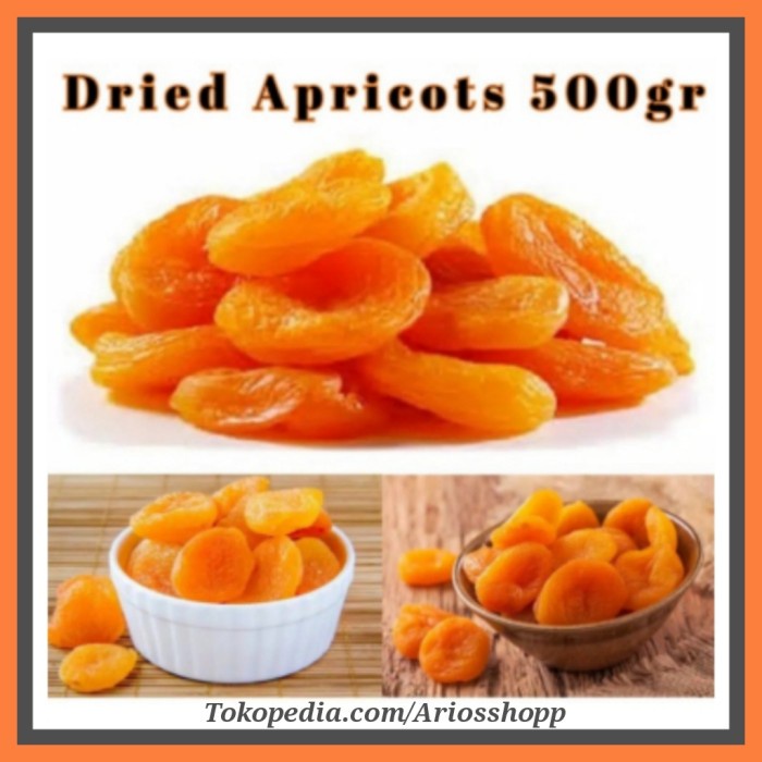 

DRIED APRICOT 500GRAM
