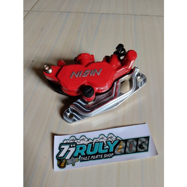 kaliper wave breket cnc wave 110i Revo fit ,Revo absolute, Revo fi , Blade ,Supra x 125 helm in , Su