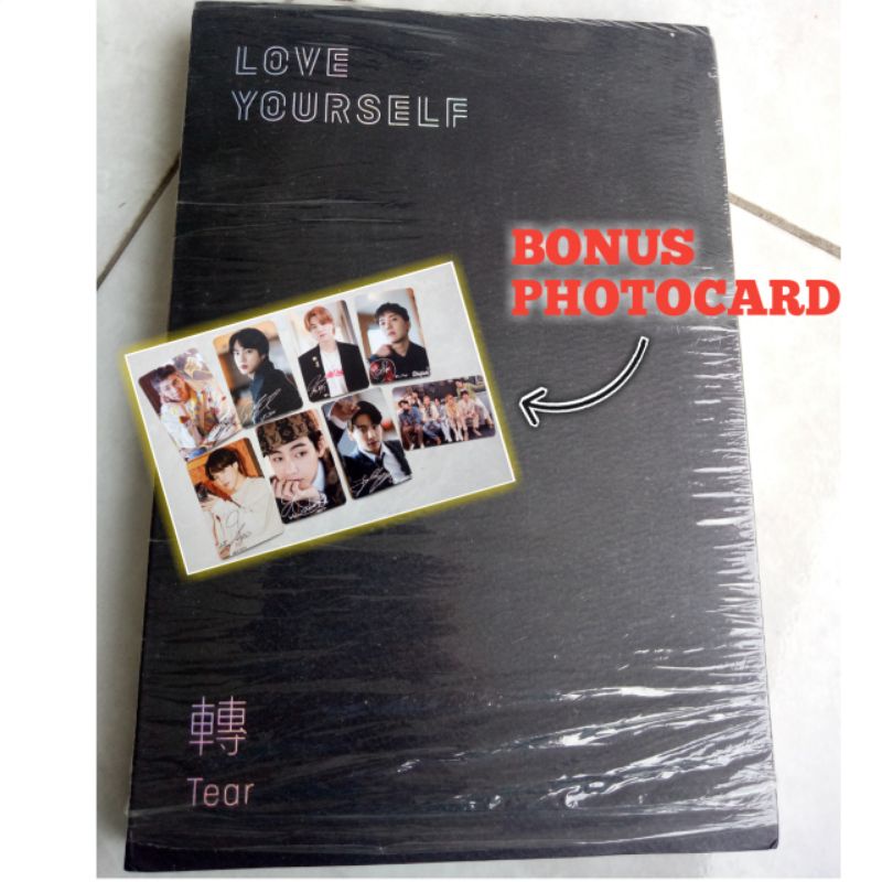 Preloved BTS LOVE YOURSELF TEAR Album Y Version pc Suga / Album BTS Tear