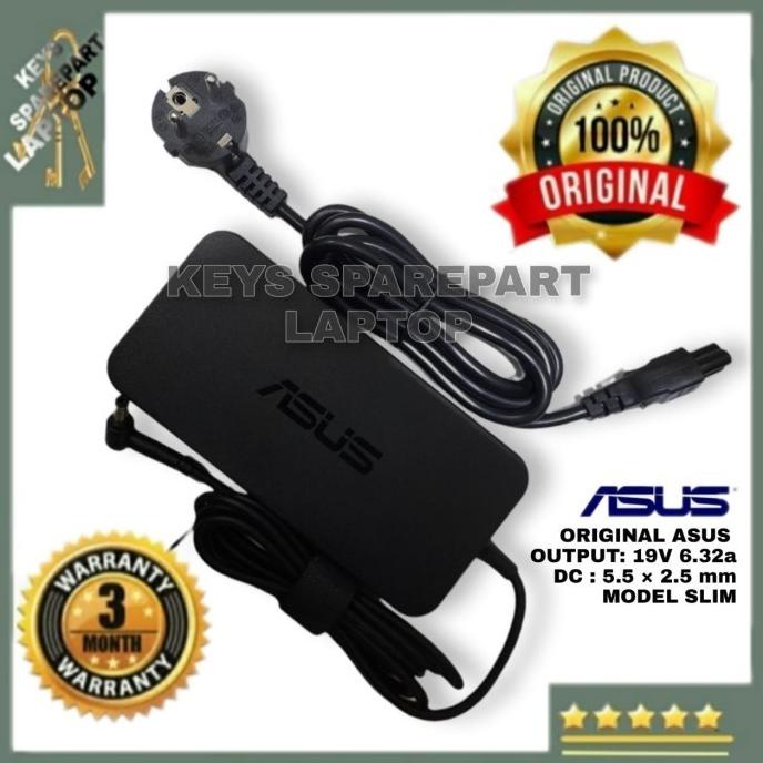 ORIGINAL adaptor charger laptop asus gaming A15-120P1A PA-1121-28 ROG