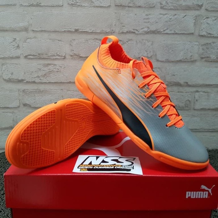 {MentariStore} Sepatu futsal Puma Evoknit FTB II IT Original 104712-02 - 39 Limited