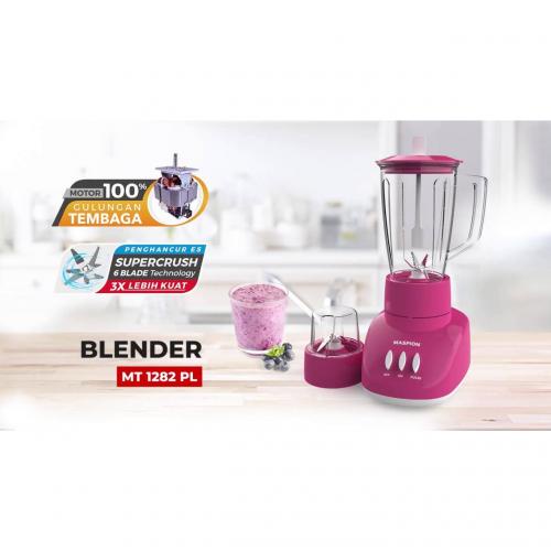 MASPION BLENDER PLASTIK MT-1282  1 Liter / MASPION MT 1282 PL / MT1282PL