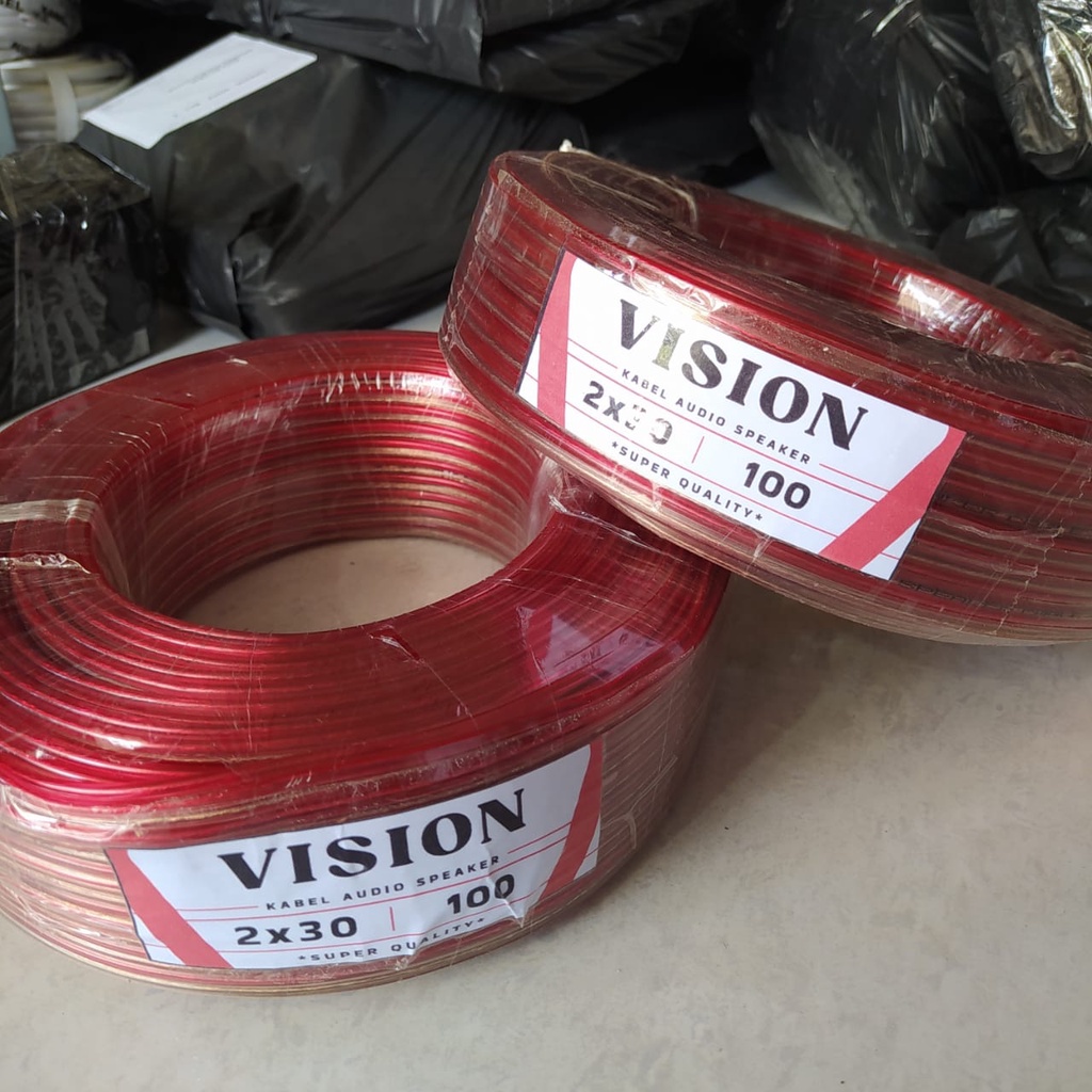 Kabel Transparan 2x30 (100 METER)