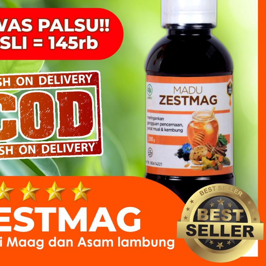 

➷ ZESTMAG (100% ASLI) - Asam Lambung, GERD, Maag, Anxiety & Ganguan ➧