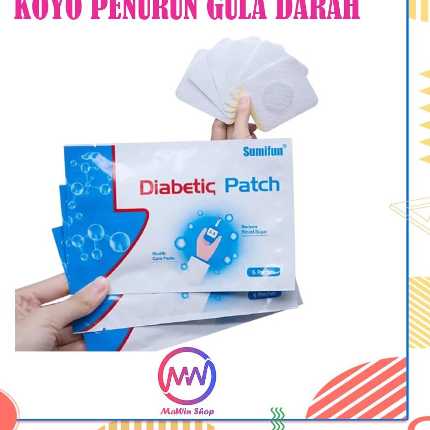 

DIABETIC PATCH KOYO DIABETES DIABET KENCING MANIS 1 PACK 6 PCS SUMIFUN - Terjangkau