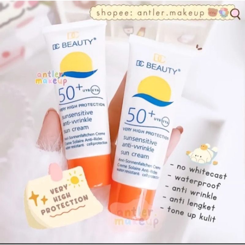 Sunscreen DC spf50 anti penuaan - BEAUTY Sunscreen moisturizing lotion
