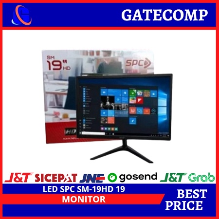 MONITOR LED SPC SM-19HD 19 Inch VGA HDMI Garansi Resmi