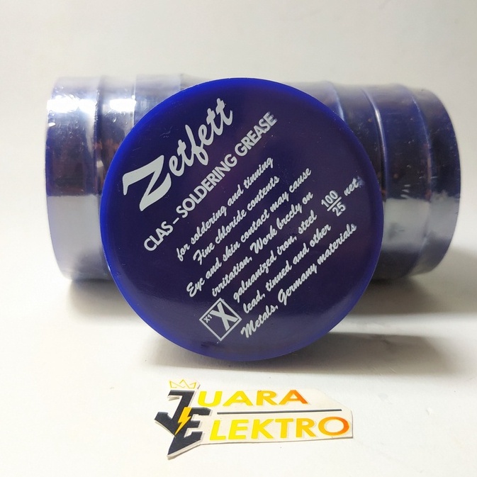 ZETFETT Pasta Solder / Minyak Solder Ukuran Sedang