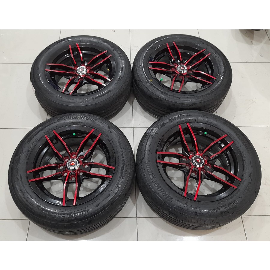 VELG MOBIL SECOND VOSSEN RING 14 LEBAR 6 PCD 8X100/114,3 + BAN 185 60 R14