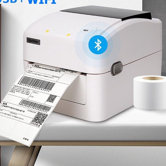 ☃ GOGO XPRINTER PRINTER BARCODE THERMAL / LABEL PRINTER XPRINTER XP-420B SIZE 110MM-A6 superfast ➨