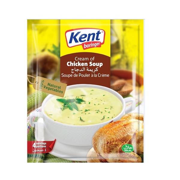 

KENT BORINGER CREAM OF CHICKEN SOUP 71 GR