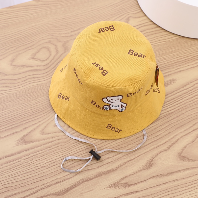 3 4 5 tahun Topi Bucket Anak Import Motif GoBear