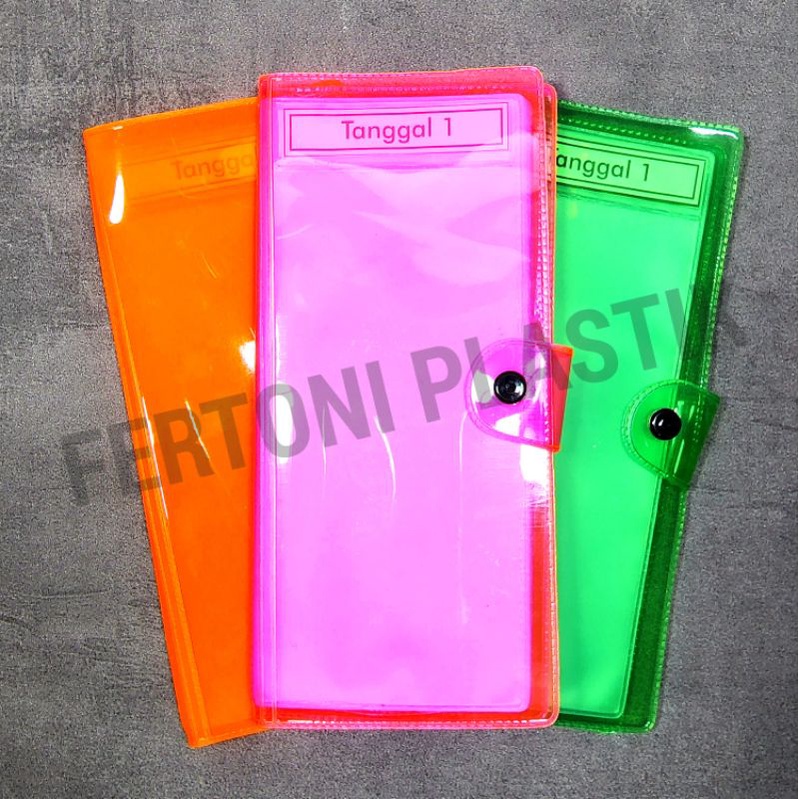 Dompet Disiplin Keuangan Bulanan / Dompet Organizer Keuangan 32 Slot Polos