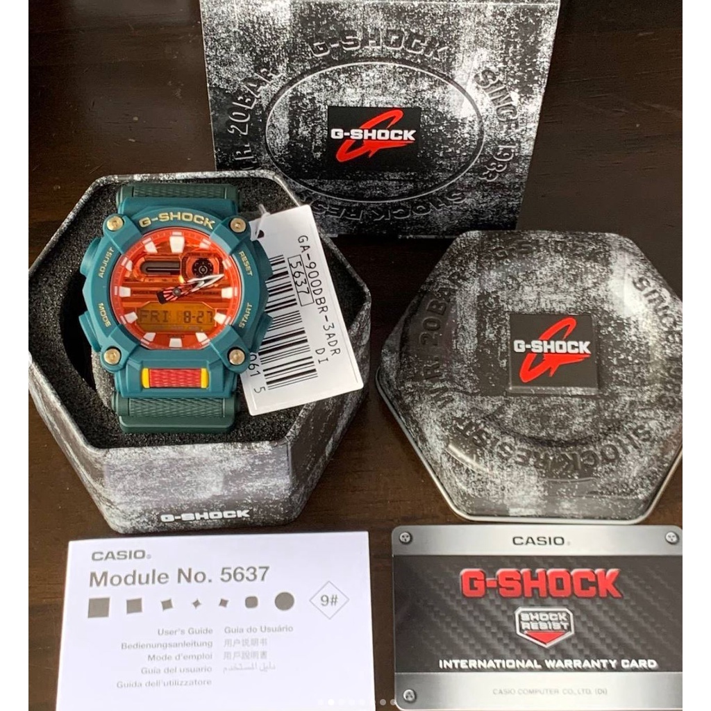 Jam Tangan Pria Casio G- SHOCK GA-900DBR-3A GA900 LIMITED EDITION