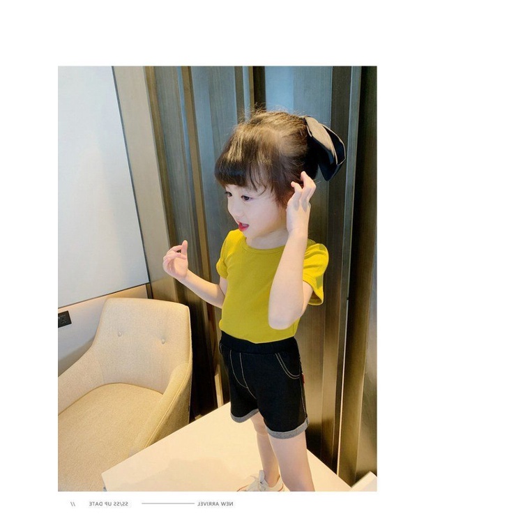 babyfit [3-8thn] baju kaos atasan bowback blouse multi warna baju import nyl-0612r