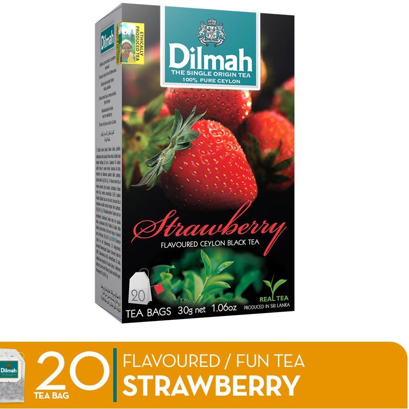 

12.12 BRANDS FESTIVAL Dilmah Strawberry Tea - Teh Celup buruan