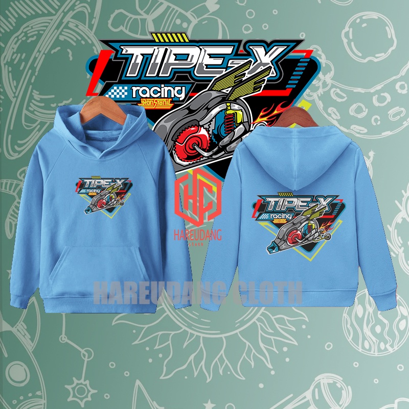 jaket hoodie anak Tipe X Trondol Racing / hoodie anak Tipe X Trondol Racing /sweater Tipe X Trondol 