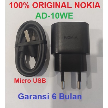 NOKIA Charger AD-10WE + Micro USB Cable Original