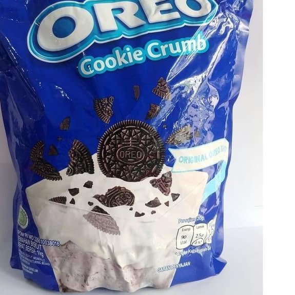 

❅ OREO COOKIE CRUMB ORIGINAL 1 KG / hancur diced remuk kasar MONDELEZ ☀