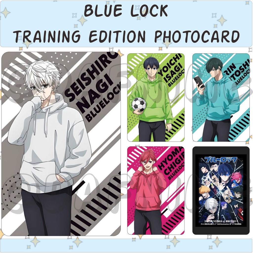 BLUE LOCK TRAINING EDITION PHOTOCARD ANIME