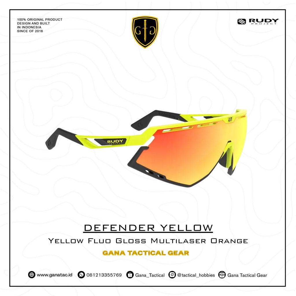 Rudy Project Defender Yellow