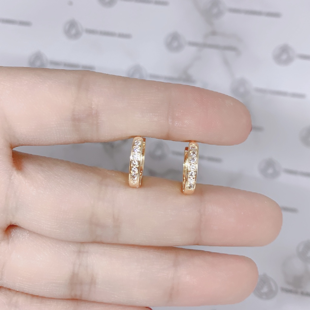 Anting Xuping Gold Perhiasan Fashion Wanita Permata Satu 01