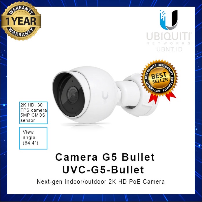 Ubiquiti UVC-G5-Bullet Camera G5 Bullet