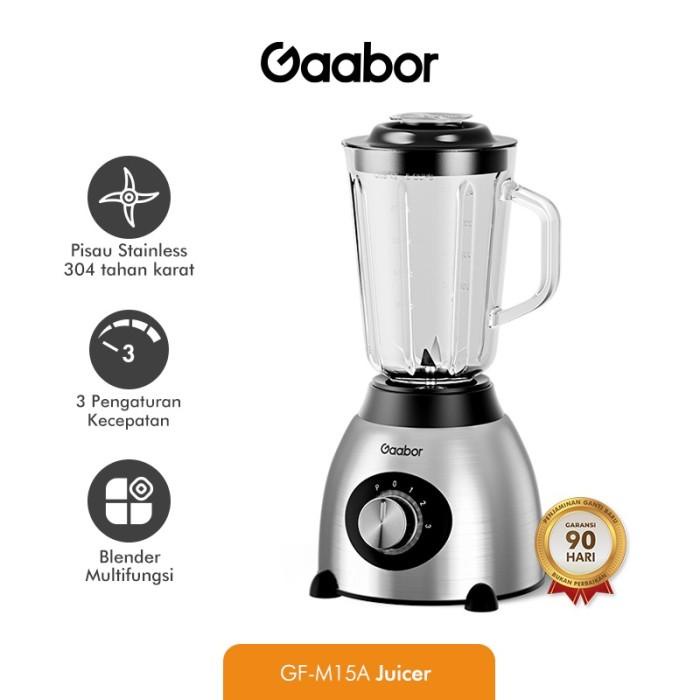 Gweich X Gaabor Blender Kaca Multifungsi 3 Mode Kecepatan /GF-M15A