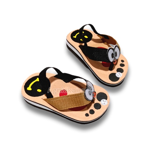 Sandal Bayi Motif Smile telapak kaki Terbaru Kren