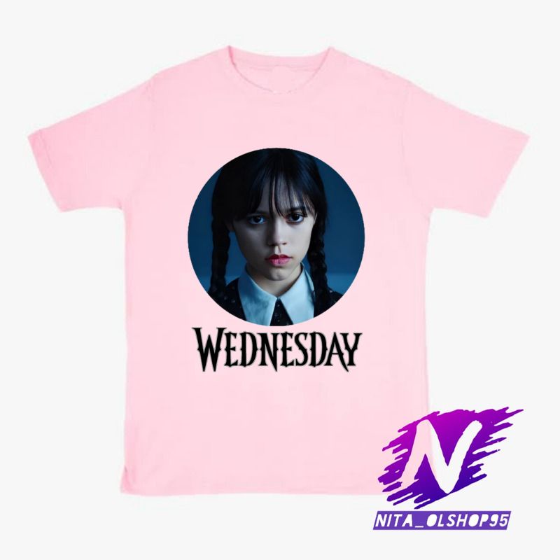 baju anak kaos anak wednesday