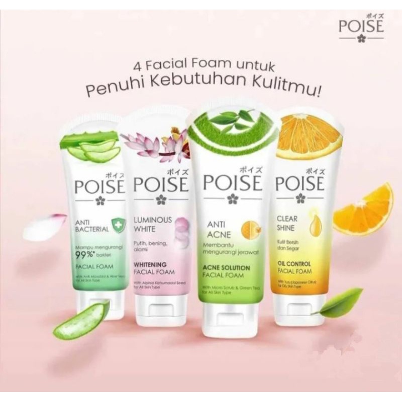 POISE Facial Foam 100 gr
