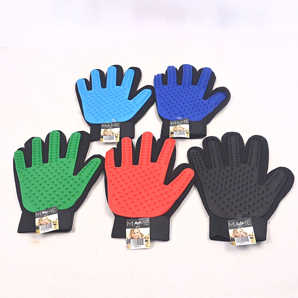 MAME Pets Sarung Tangan Grooming Gloves Value Color