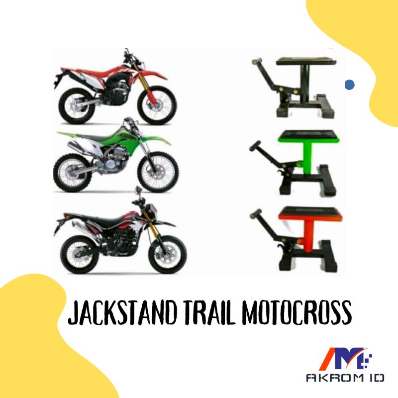 jackstand trail KLX CRF KTM WR - paddock trail - paddock motor trail - pedok - pedok trail supermoto