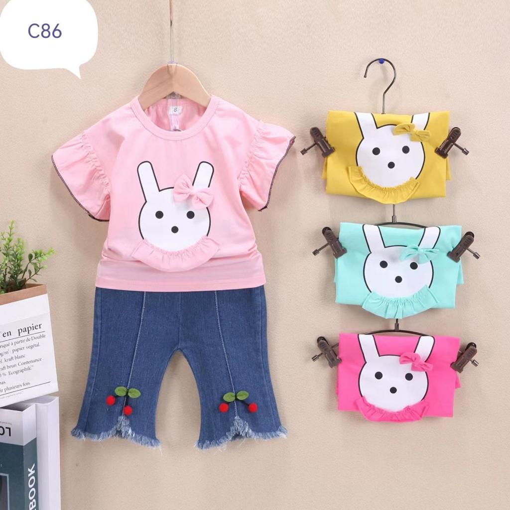 SETELAN ANAK CEWEK JEANS IMPORT / SETELAN ANAK PEREMPUAN