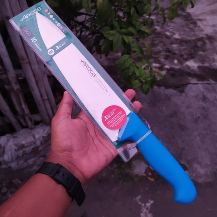 Pisau DAPUR 25 cm ARCOS Chef's Knife 292223 BLUE Original Spanyol